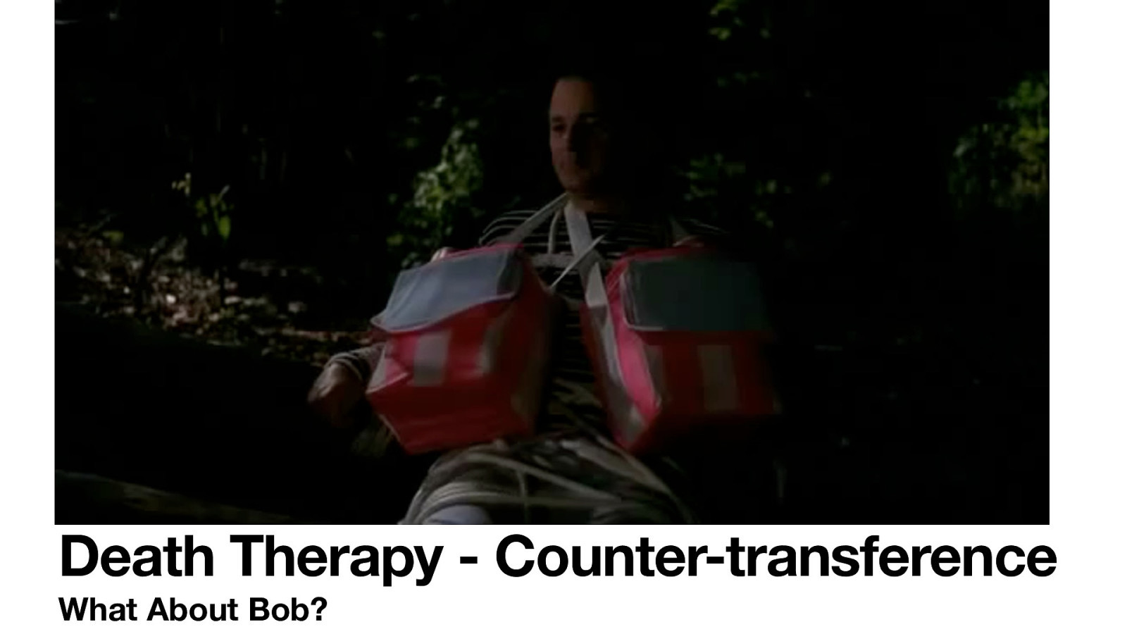 Death Therapy - Counter-transference What About Bob?
