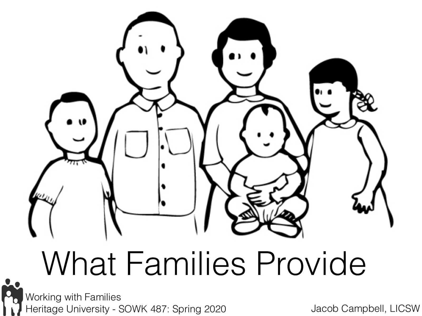  but you can look at this from a family’s perspective. We really need to start to view them in a larger context.   This means you start to view the problem as not just the individuals but rather the whole family’s.  -> Next slide
