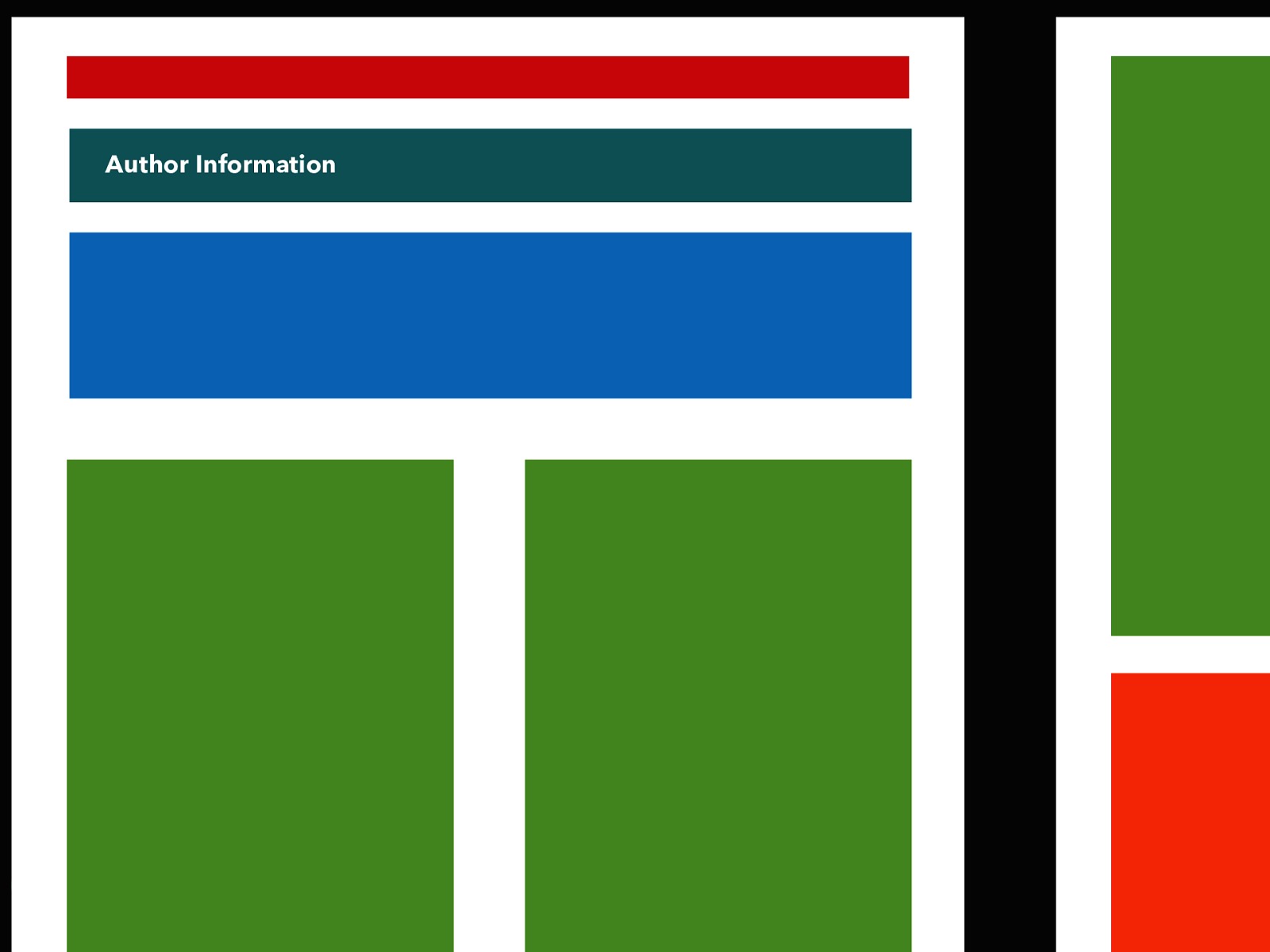  There is usually a section for informationa about the author.   What university they work for (if any) Potentially their degrees (although you generally don’t put that into your paper Sometimes biographies Sometimes they list things that could be considered a conflict of interest. 
