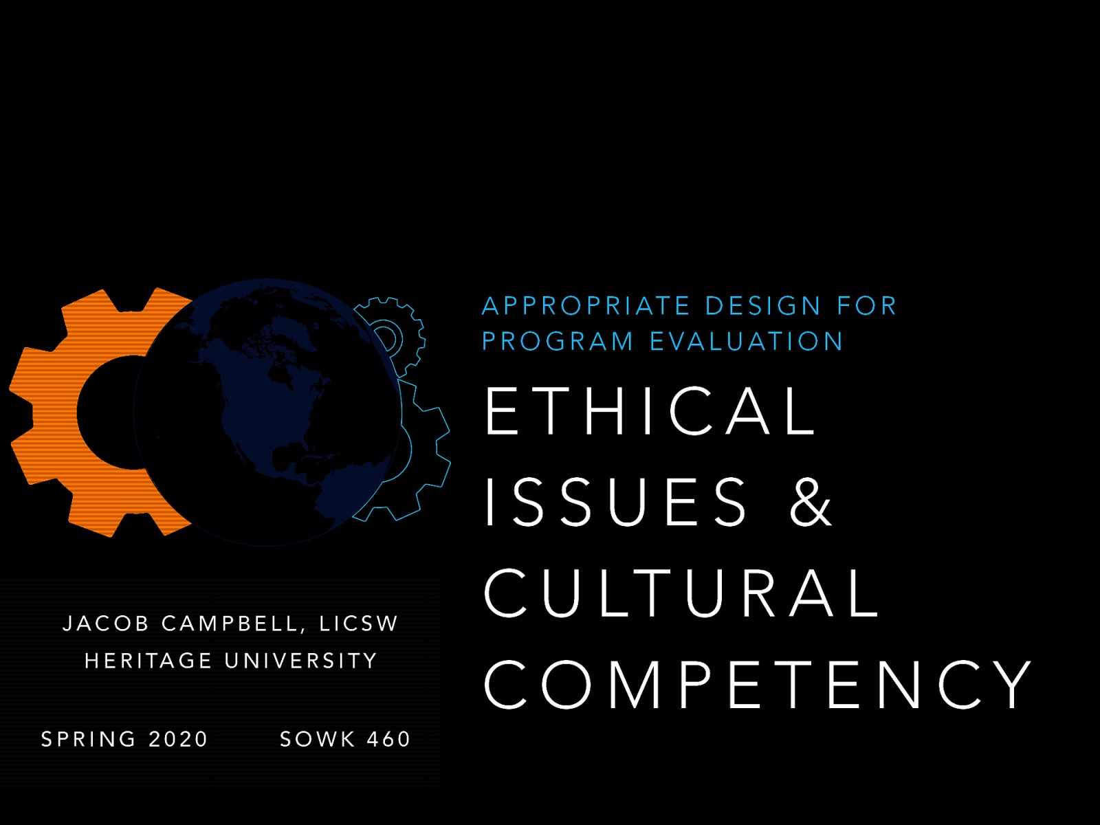 Location: CBC Campus -  SWL 208 Time: Mondays from 5:30-8:15 Week 05: 2/10/20 Topic and Content Area: Ethical Issues and Cultural Competency Reading Assignment: Kapp and Anderson chapters 5-6 Assignments Due:  A-02 Reading Quiz 02/10/20 A-04a: Weekly Journal 02 02/16/20  Other Important Information: N/A
