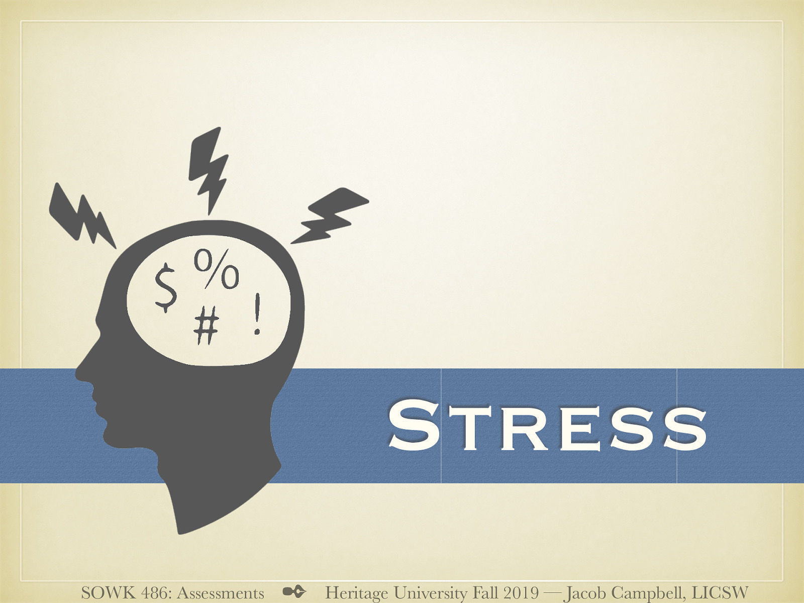  Screener forms are a common assessment tool used by social workers. There are many different types of screeners. The following is a screener regarding stress.  [Whole Class Activity] Have each student work individually to complete a screener. Discuss results.  Partner discussion Whole group discussion   New York State United Teachers (n.d.) Stress assessments. Retrieved from https://www.nysut.org/~/media/files/nysut/resources/2013/april/social-services/socialservices_stressassessments.pdf?la=en 
