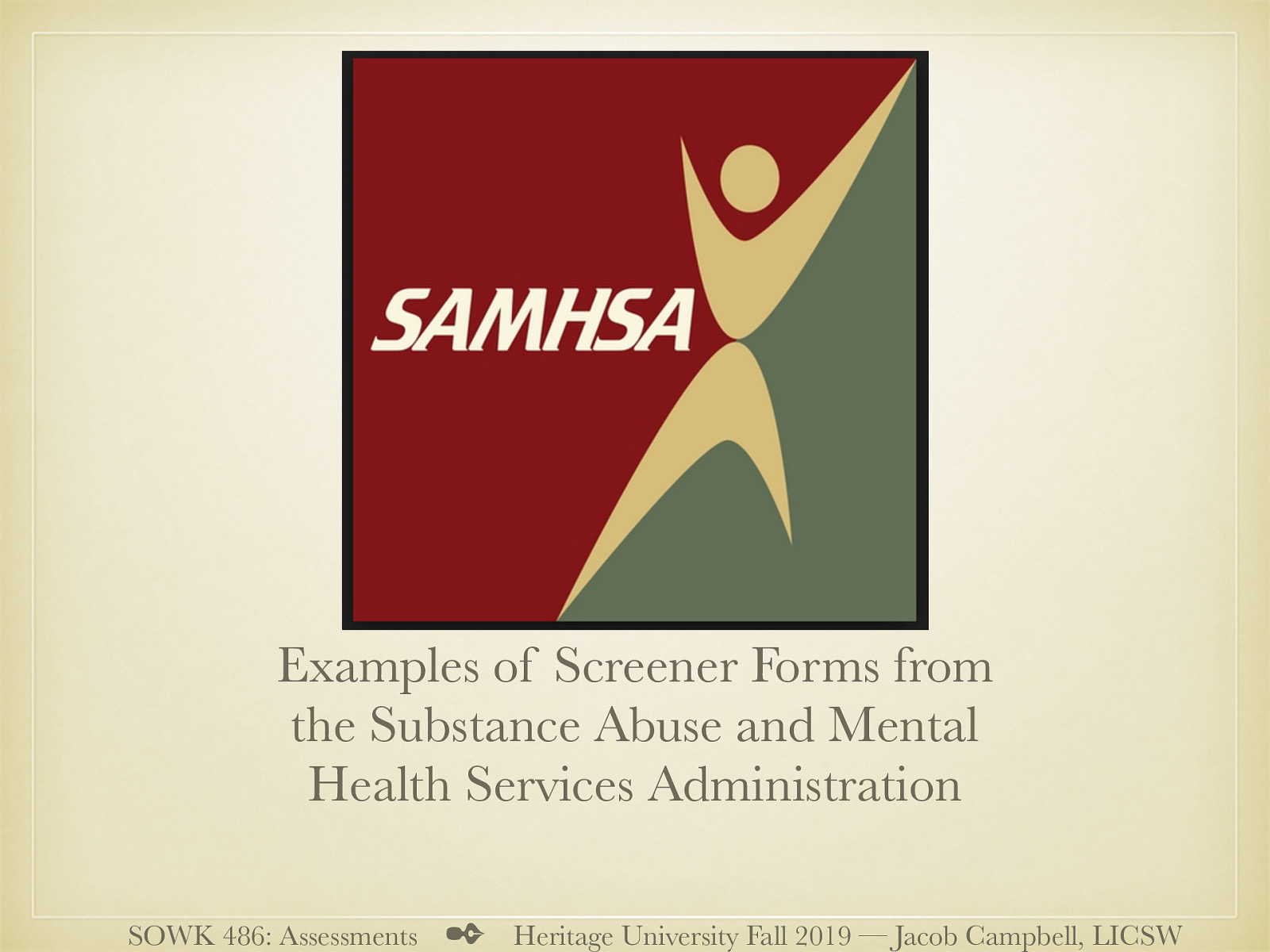 Show the various tools at SAMHSA
