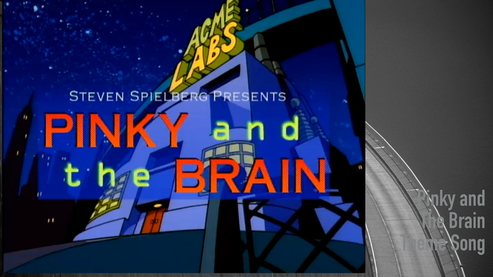 Pinky and The Brain Theme Song
