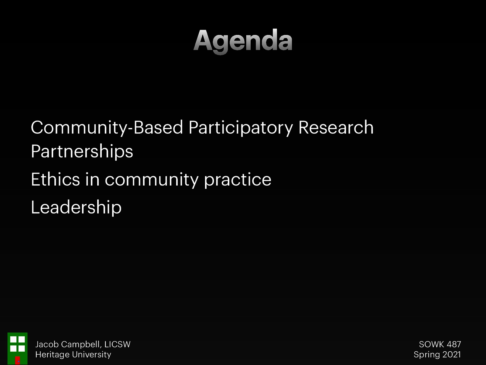  Community-Based Participatory Research Partnerships Ethics in community practice 
