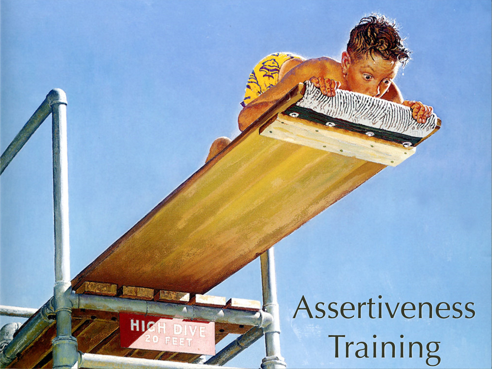  [Demonstration] We will imagine that this was an assertiveness training group. Process a real life example with a student where they were either nonassertive or aggressive.  Process the event (Eye contact, Body posture, Gestures, Facial expressions, vocal [voice tone, inflection, and volume], Timing, Content) What are things that you could have done differently Visualization activity Role playing or Unresolved real life situations  [Activity] Help an elbow partner process through a real life conflict where they were either nonassertive or aggressive. 
